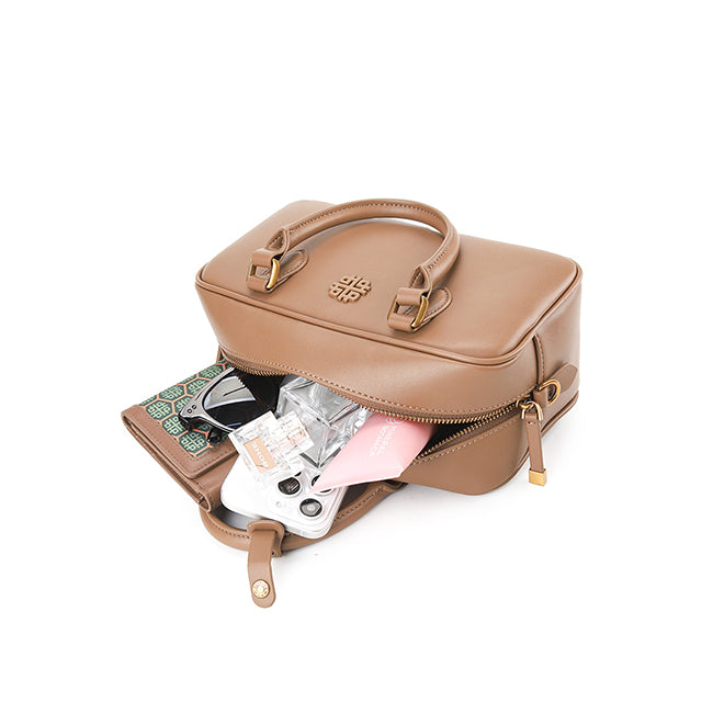 Claire Satchel In Camel