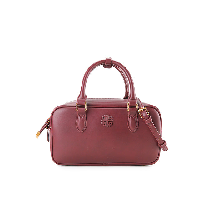 Claire Satchel In Maroon