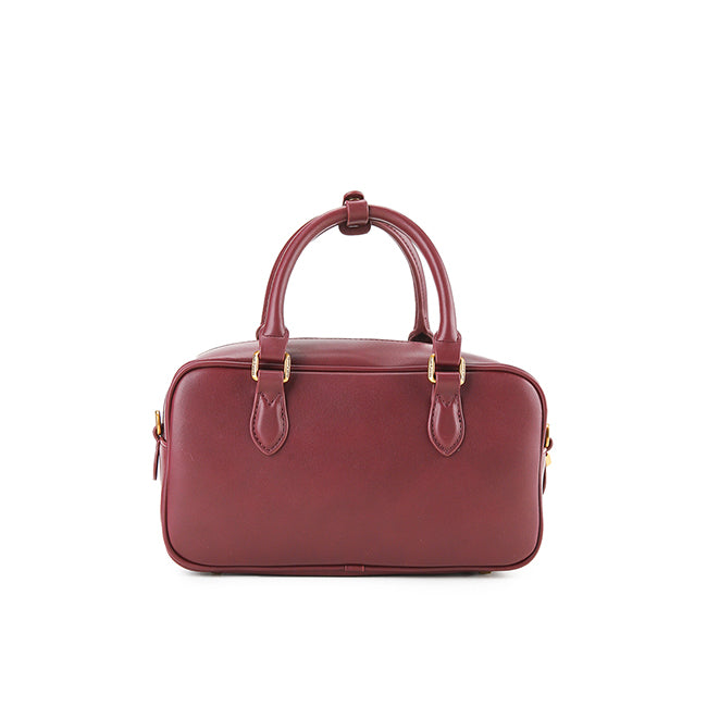 Claire Satchel In Maroon