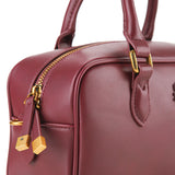 Claire Satchel In Maroon