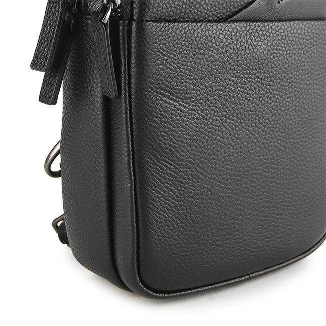 Farid Chest Bag In Black