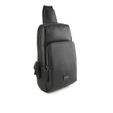 Hush Puppies Tas Pria Madison Chest Bag In Black