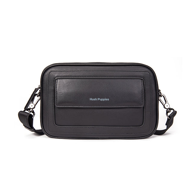 Moon Clutch/Messenger Bag In Black