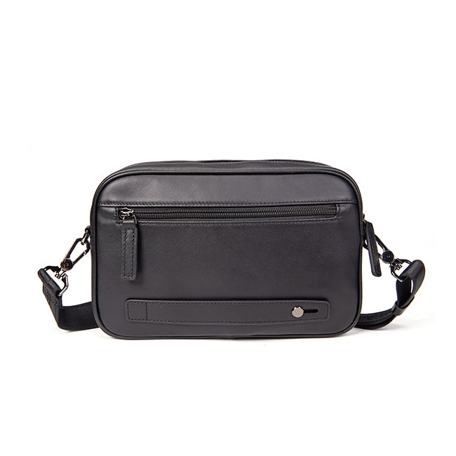Moon Clutch/Messenger Bag In Black