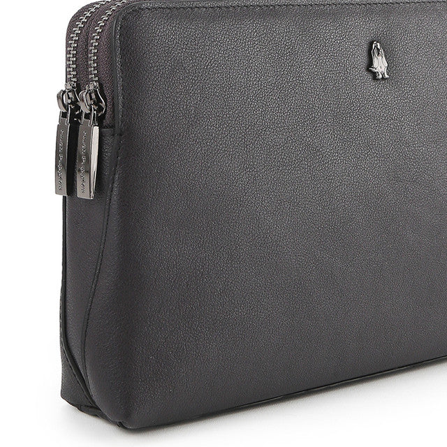 Rowena Clutch In Dark Purple