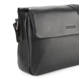 Walley Messenger Bag  In Black