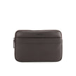 Woody Clutch In Dark Brown
