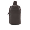 Woody Chest Bag In Dark Brown