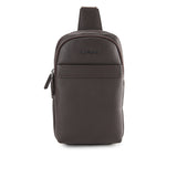 Woody Chest Bag In Dark Brown