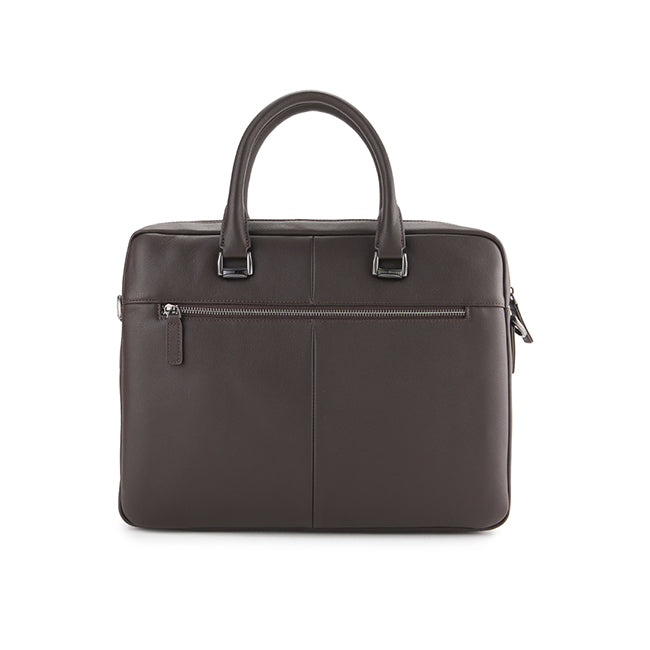 Woody Document Bag In Dark Brown