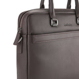 Woody Document Bag In Dark Brown