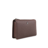 Scottie Clutch In Dark Brown