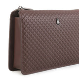 Scottie Clutch In Dark Brown