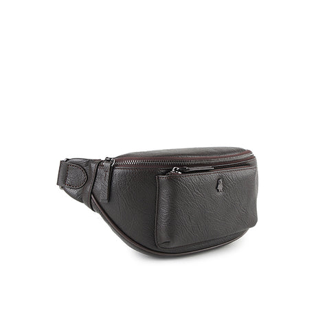 Adam Waist Bag In Dark Brown