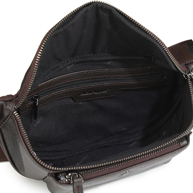 Adam Waist Bag In Dark Brown