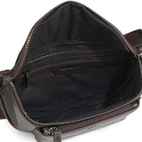 Adam Waist Bag In Dark Brown