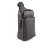 Adam Chest Bag In Dark Brown