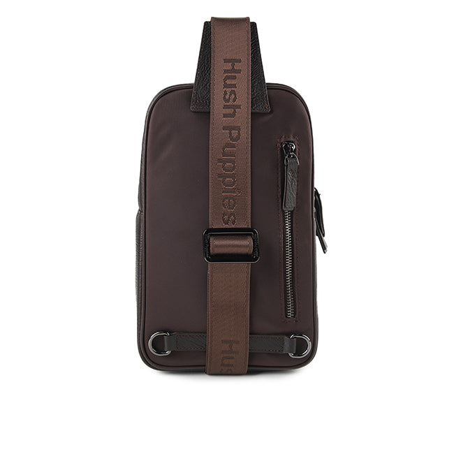 Adam Chest Bag In Dark Brown