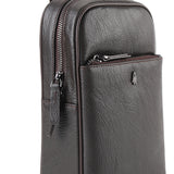 Adam Chest Bag In Dark Brown