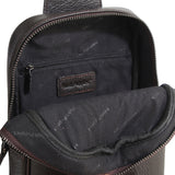 Adam Chest Bag In Dark Brown