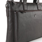 Adam Document Bag In Dark Brown