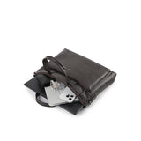 Adam Document Bag In Dark Brown