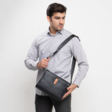 Anthony Messenger Bag In Black