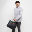 Anthony Document Bag In Black