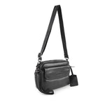 Hush Puppies Men William Smith Clutch / Messenger Bag In Black