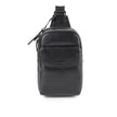 Hush Puppies Men William Smith Chest Bag In Black