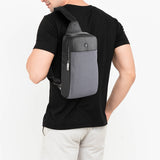 Kristo Chest Bag In Grey