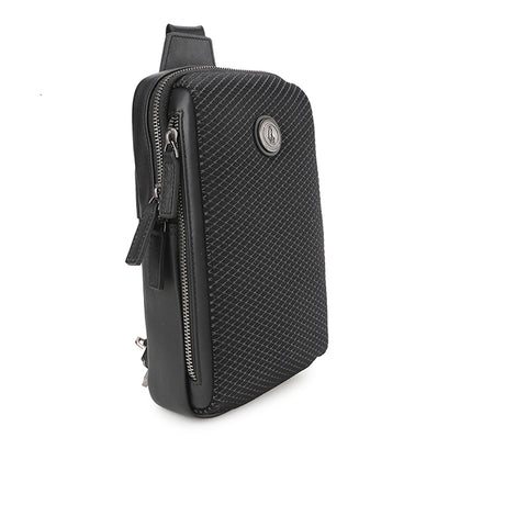 Telford Chest Bag In Black