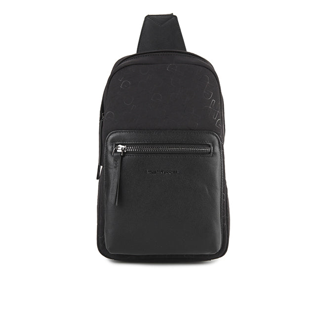 Tiamo Chest Bag In Black