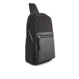 Tiamo Chest Bag In Black