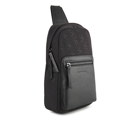 Tiamo Chest Bag In Black