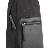 Tiamo Chest Bag In Black