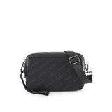 Stanford Clutch/Msg Bag In Black