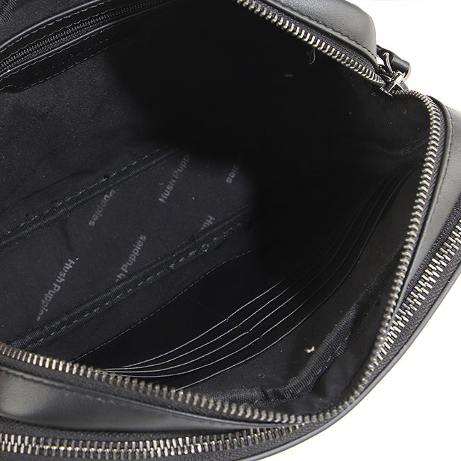 Stanford Clutch/Msg Bag In Black