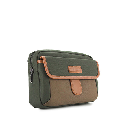 Treasure Clutch In Khaki