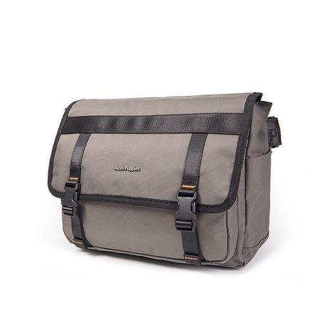 Percy Messenger Bag In Grey