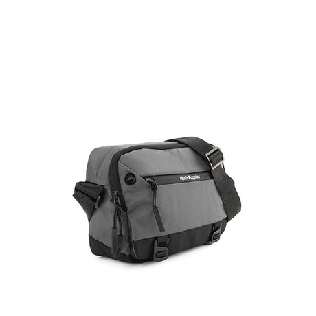 Parrey Messenger Bag In Grey