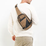 Tanner Chest Bag In Brown