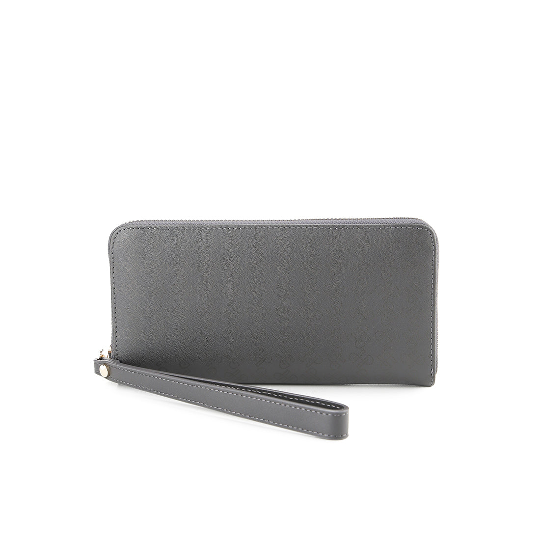 Long Wallet Bonnie Long Zip Wlt In Dark Grey
