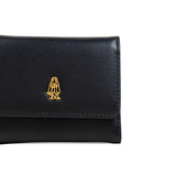 Short Wallet Christopher Tri Fold Wlt In Black