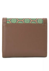 Art Deco Ii Tri Fold Wlt In Brown