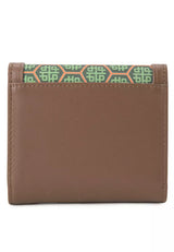 Art Deco Ii Tri Fold Wlt In Brown