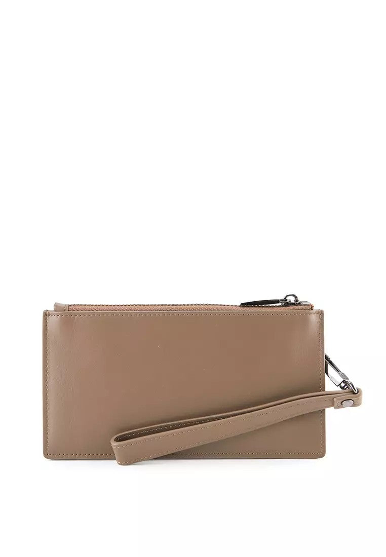 Art Deco Ii Pouch In Brown