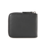 Jiro Short Zip Wlt In Black