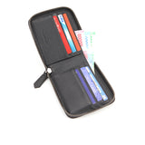 Jiro Short Zip Wlt In Black
