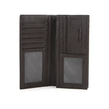 Nazer Long Wlt In Dark Brown